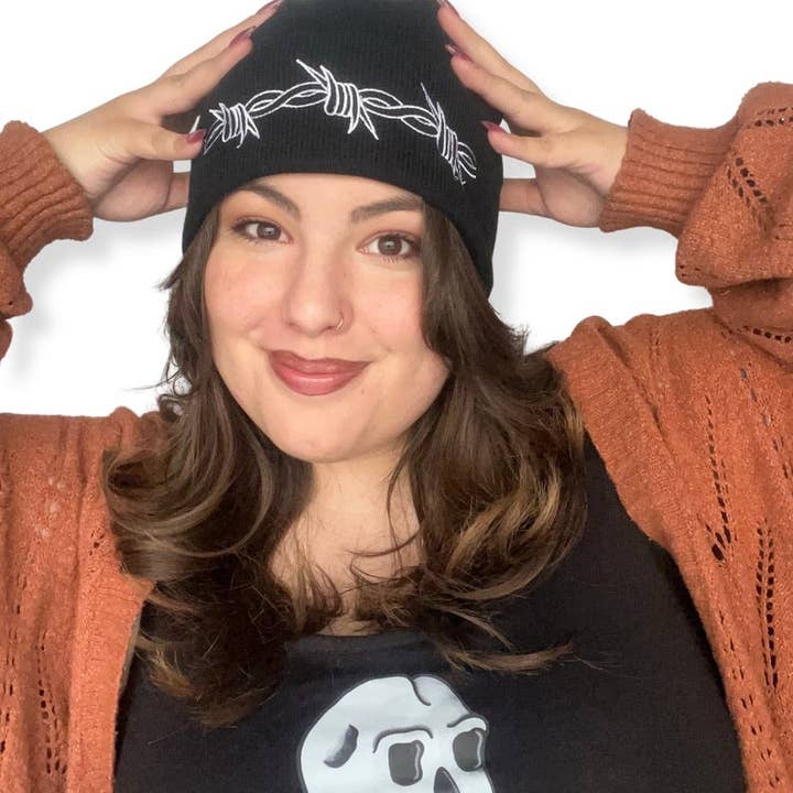 Tinta - Wholesale Beanie - Unisex - Barbed Wire Beanie3