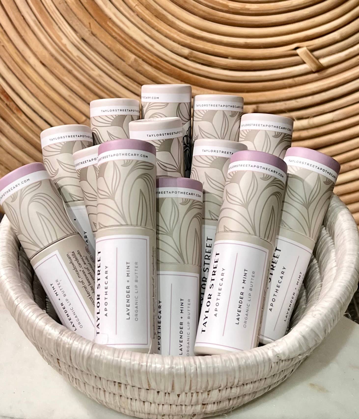Taylor Street Apothecary - Wholesale Lip Balm - Lavender + Mint Lip Butter
