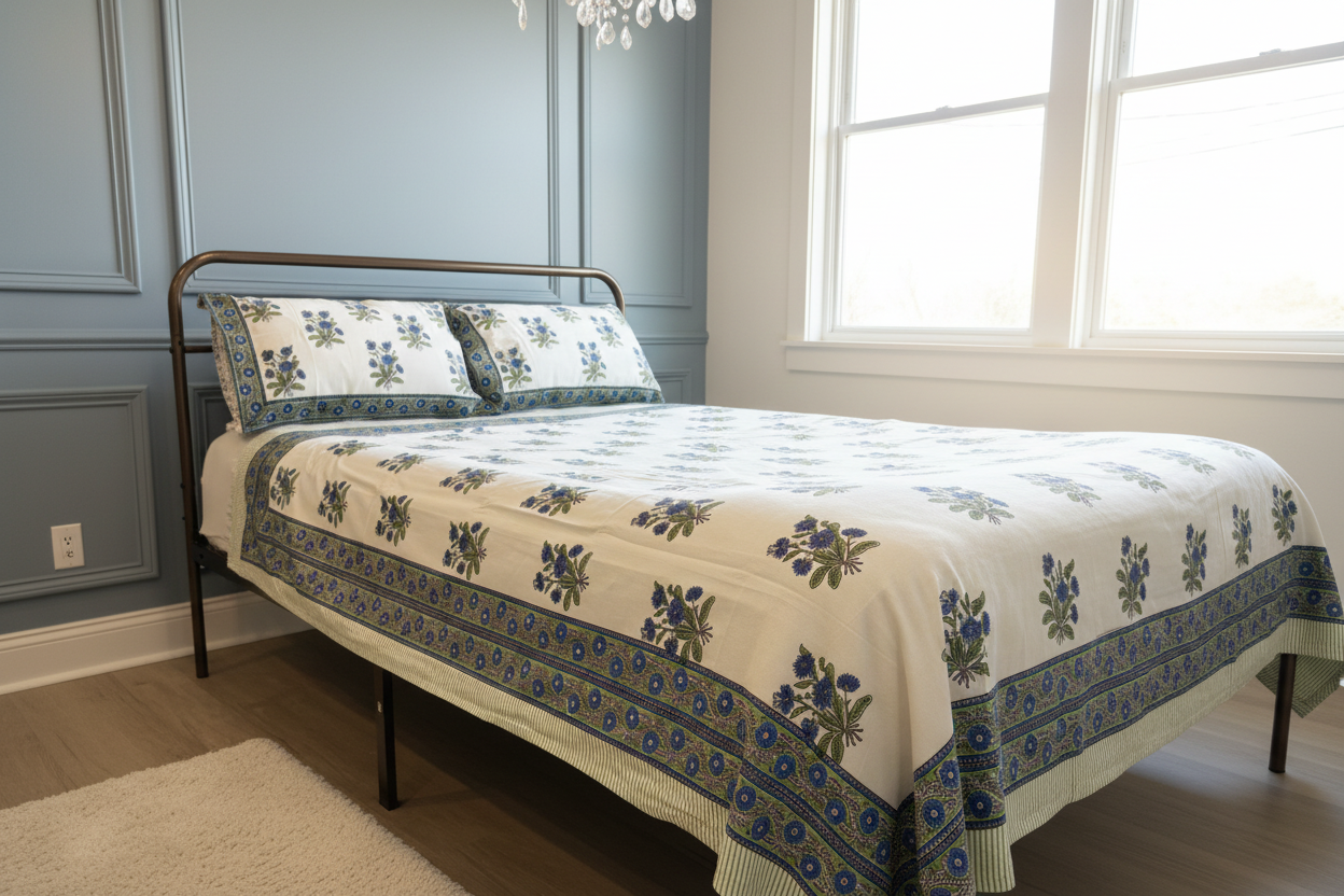 Thread To Form - Wholesale Sheet Set - Bloomscape Bed Sheet Set2