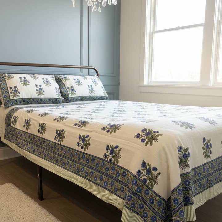 Thread To Form - Wholesale Sheet Set - Bloomscape Bed Sheet Set2