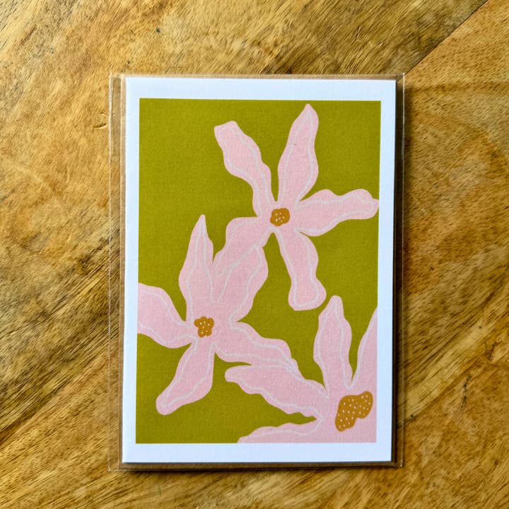 Sierra Rehrer Designs – Cartão de saudação diária por atacado – Cartão Boho Flowers 3