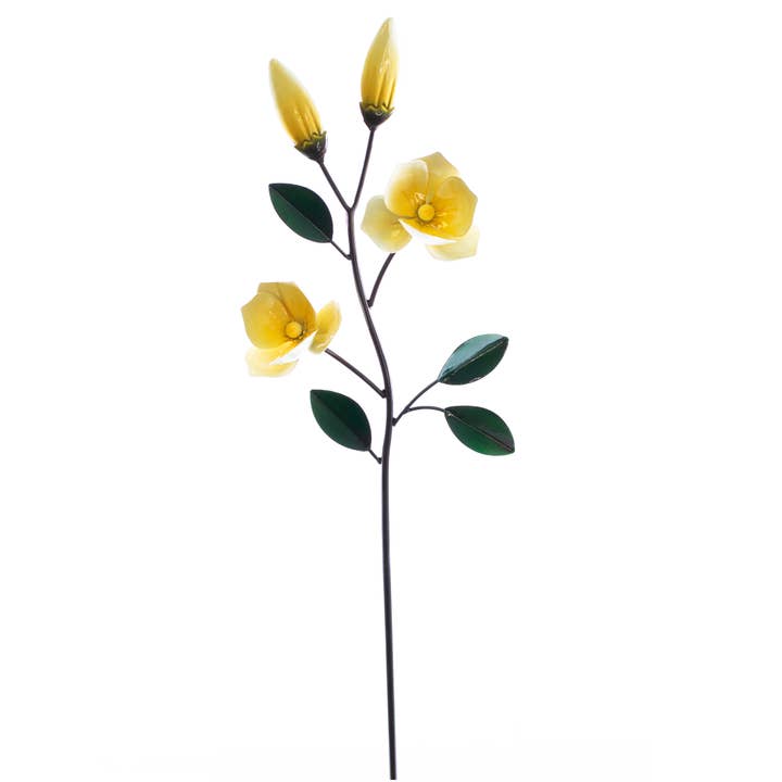 Yellow Flower Stake for wholesale by Oak Street Wholesale