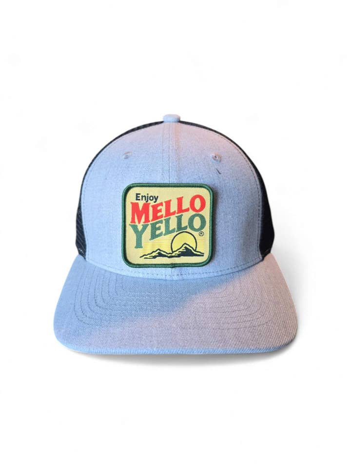 Retro Mello Yello Patch Trucker Hut – 5 Farboptionen für den Großhandel von PNW Apparel