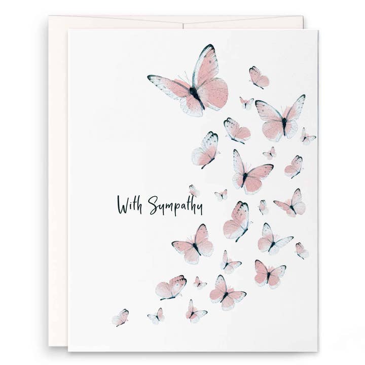 Simpatia das borboletas - cartão de simpatia por atacado de Liyana Studio