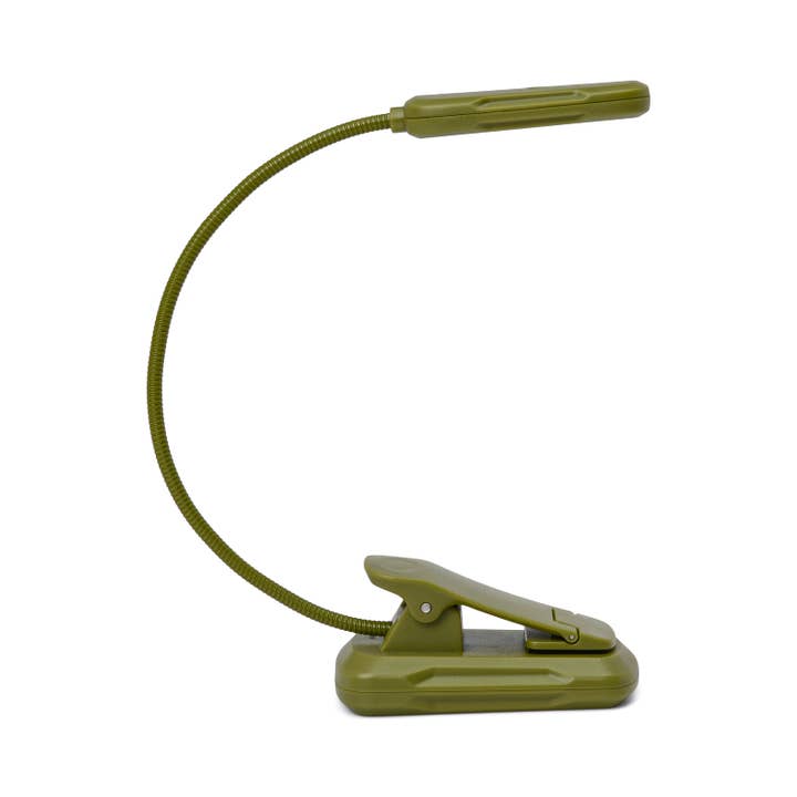 Designworks Collective – wholesale Booklight – Designworks Ink Book Light - Army Green1