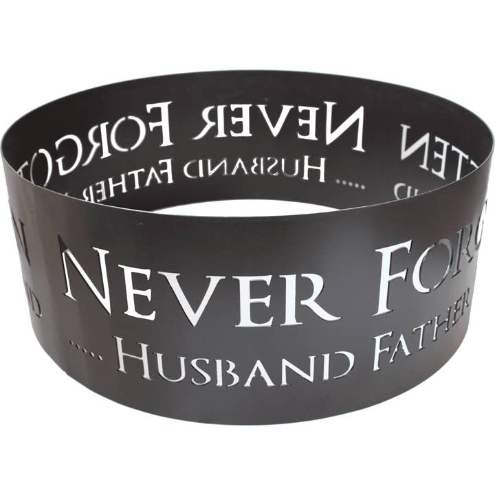 Memorial Fire Pit for wholesale by Feddes Fabrications