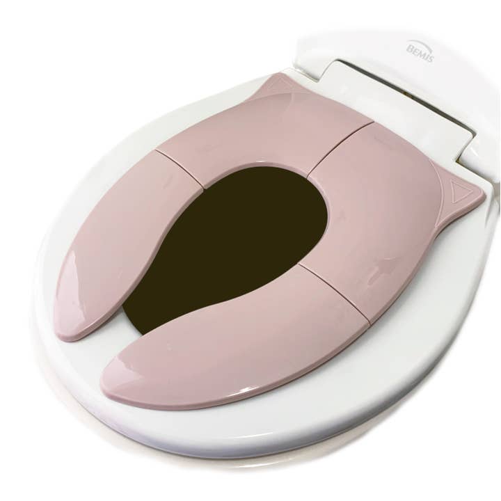 Three Little Tots - Wholesale Potty Training Chair - Folding Toddler Travel Potty Seat - Blush Pink8