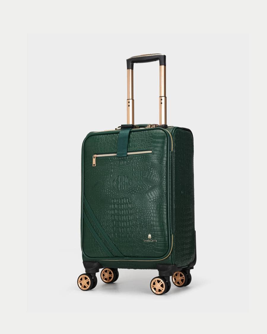 Tote&Carry - Wholesale Luggage - Apollo 2 Suitcase 2 Piece Set in Emerald Green9