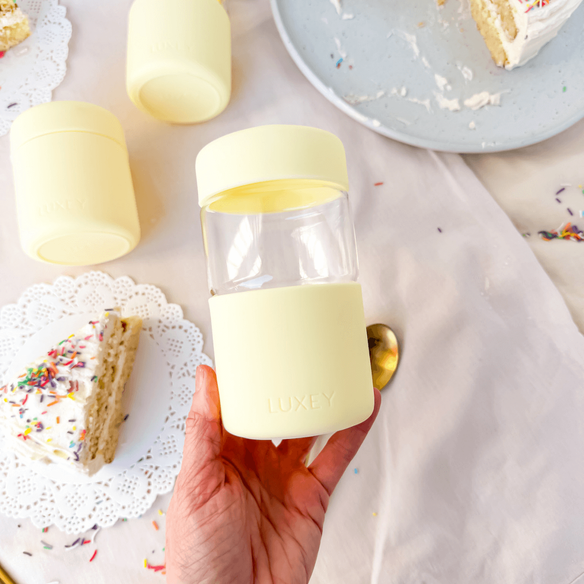 Luxey Cup - Wholesale Coffee/tea cup - BUTTER - Original Reusable Coffee Cup 12oz1