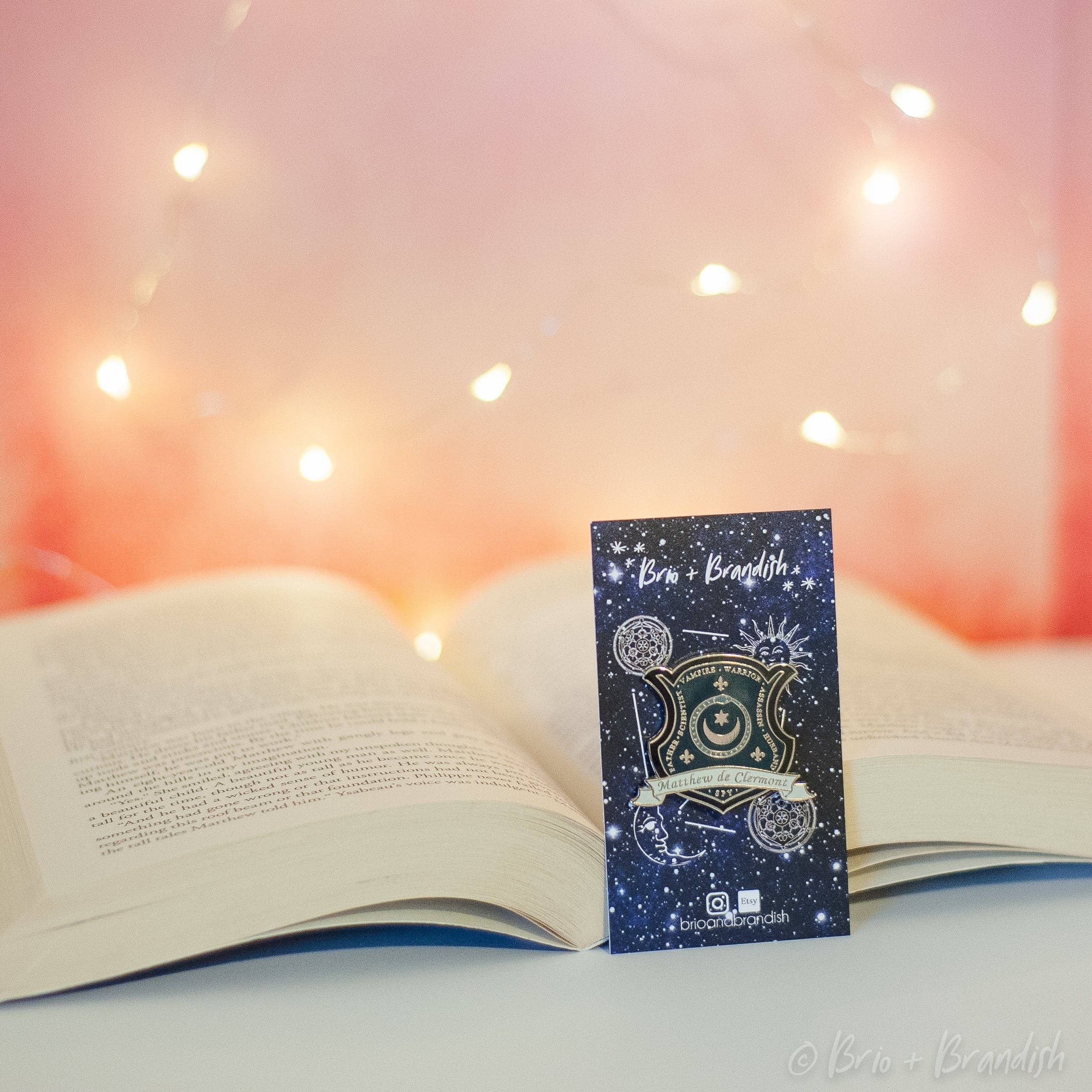 Brio + Brandish - Wholesale Lapel Pin/Button - Matthew de Clermont Enamel Pin2