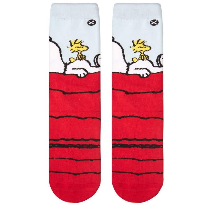 Odd Sox - Wholesale Socks - Men's - Snoopy & Woodstock - Mens Crew Straight