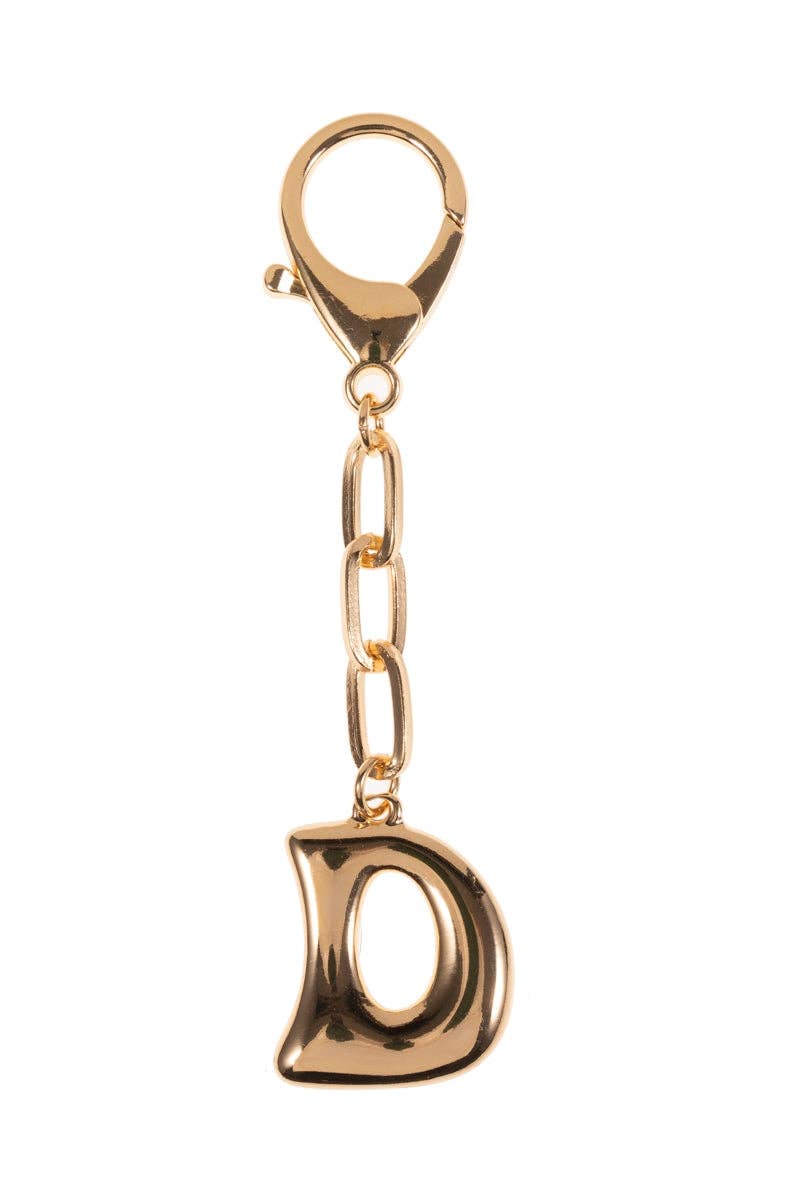 Designature New York – Großhandel Schlüsselanhänger – Damen – 4,5-Zoll Initial D Taschenanhänger Schlüsselanhänger19