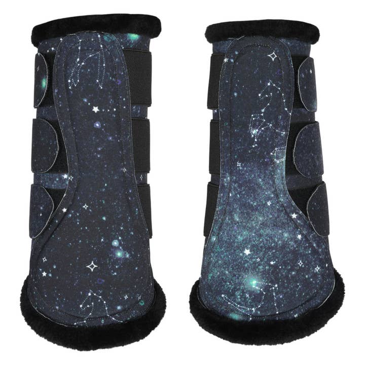 Dapplebay Midnight Constellation Brush Boots for wholesale by Dapplebay
