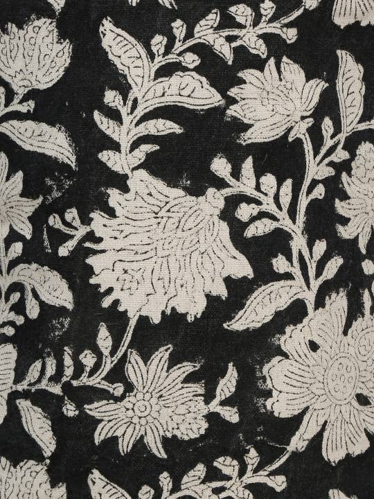 Eyda Homes – wholesale Julstrumpa – Designer blommigt handblock tryck semester strumpor för gåva