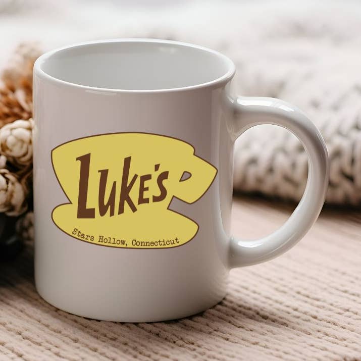 Luke's Diner 11 oz Coffee Mug for wholesale by Sister Ray