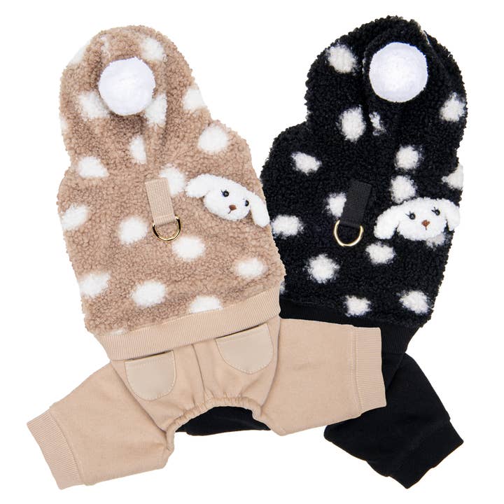 COMBINAISON POUR CHIEN PINKAHOLIC BLAIRE AVEC HARNAIS INTÉGRÉ pour la vente par Puppia International Inc.