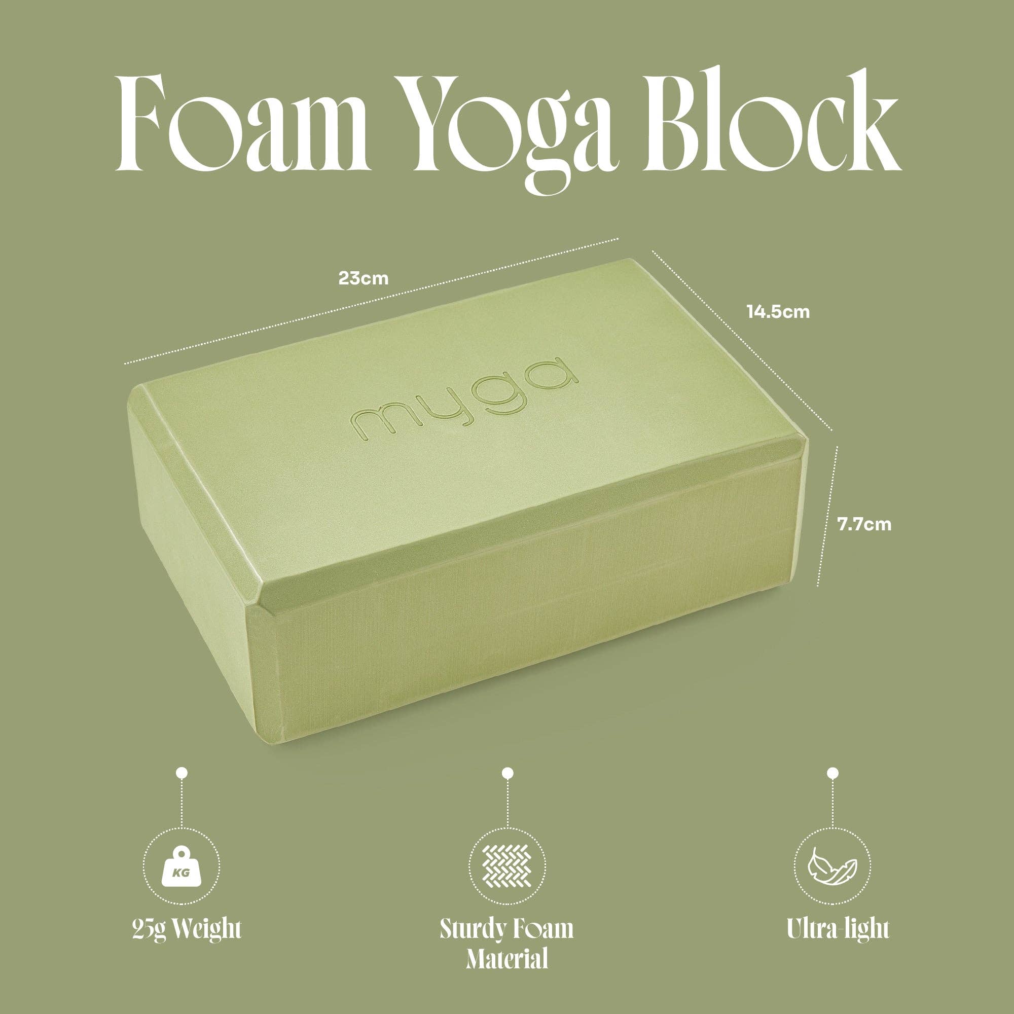 Myga - Wholesale Fitness Equipment - Foam Yoga Block - 6 Colours Available61
