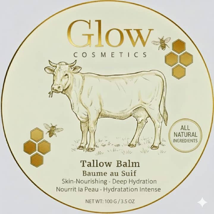 Baume de suif – Hydratant visage et corps 100 % naturel | Hydrati pour la vente par GLOW COSMETICS