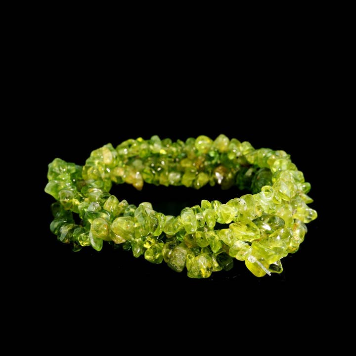 Fili di Peridoto a Schegge - da 5mm a 8mm per la vendita all'ingrosso da parte di Stonebridge Imports