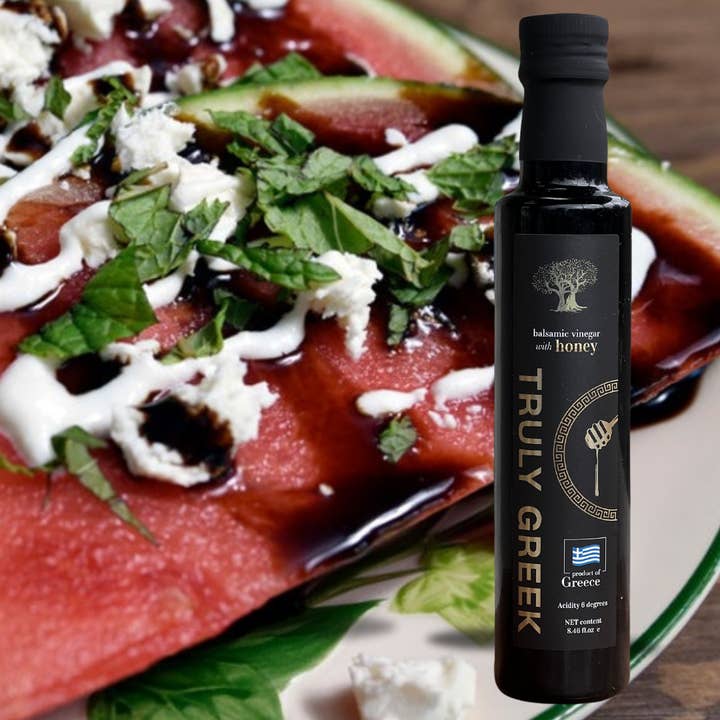 Lakonia Imports, Inc. – Großhandel Essig – WIRKLICH GRIECHISCHER Honig-Balsamico-Essig