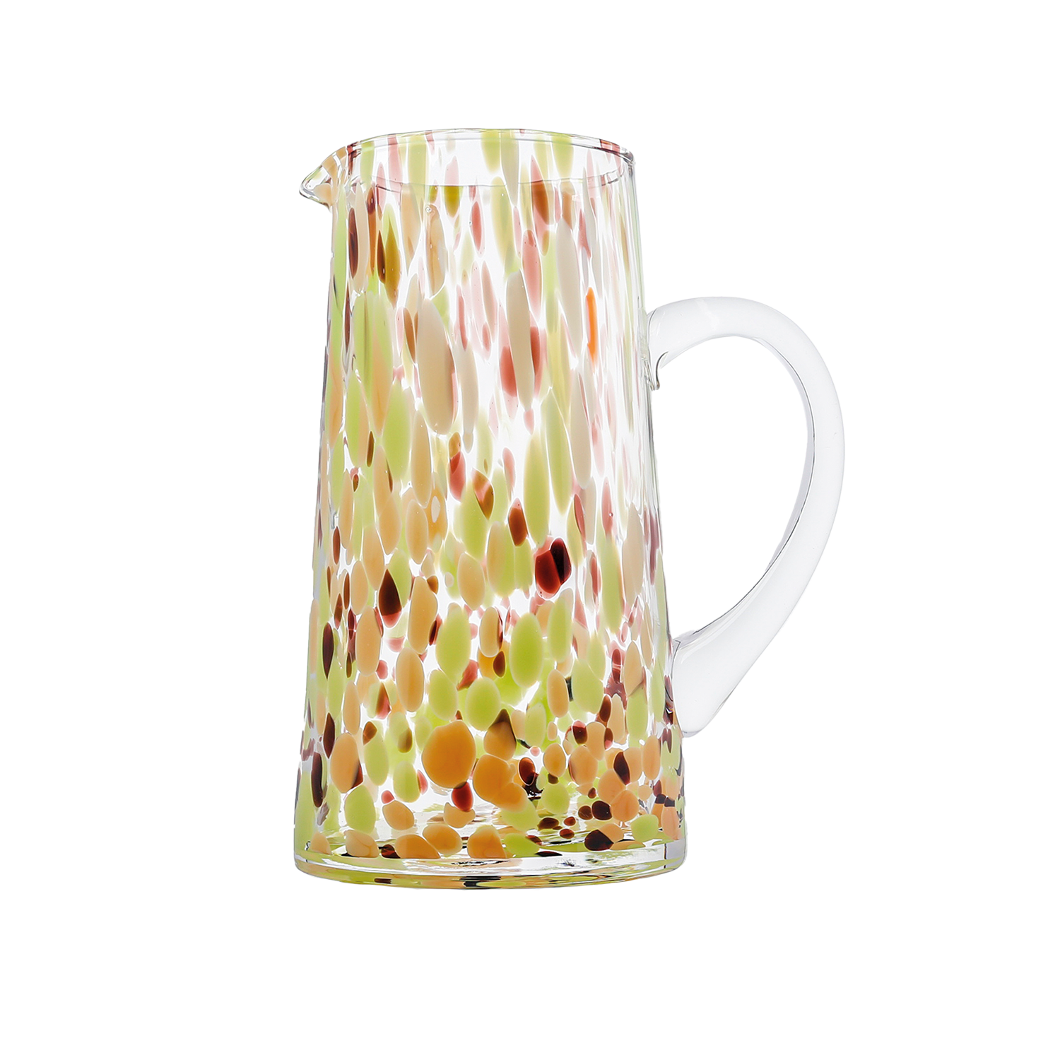 Opjet Paris – wholesale Pitcher – Brown speckled pitcher D15 H22.5cm0