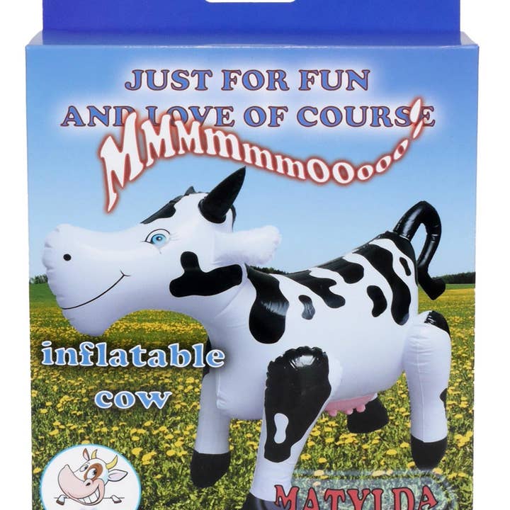 Kinky Pleasure - Wholesale Inflatables - Bossoftoys Matylda's Inflatable Doll - Pretty Cow - 50 cm - Masturbator - 59-00004