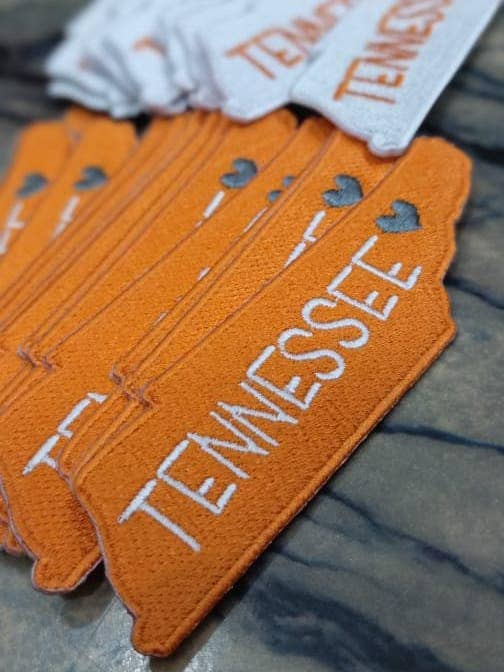 Patches brodés du Tennessee..!! pour la vente par Icon Punch