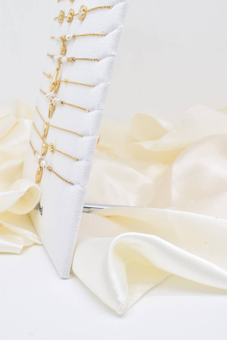 Kapyco - Wholesale Locket Necklace - Set of 12 stainless steel necklaces - BJ210238OR2