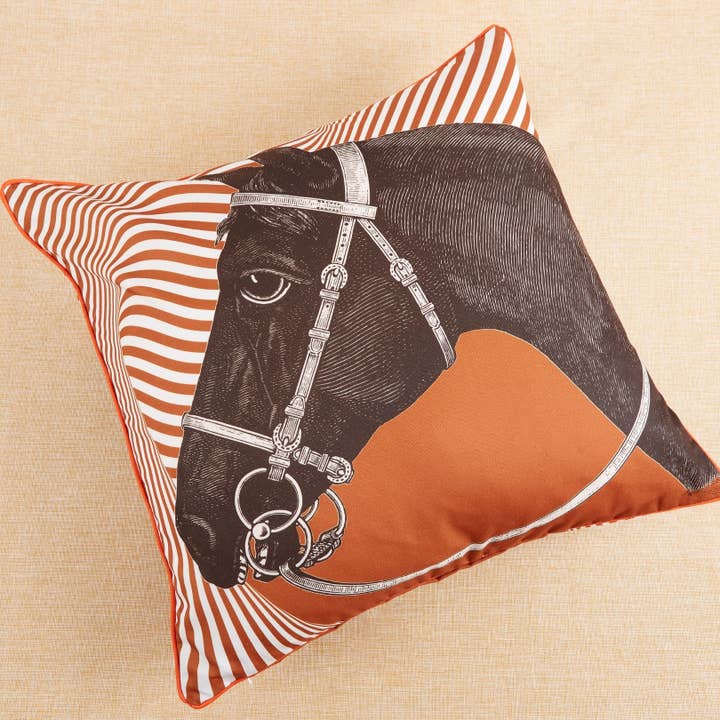 THOMASPAUL – wholesale Throw/decorative pillow – CHEVAL OPTIQUE OUTDOOR PILLOW 22"X22"1