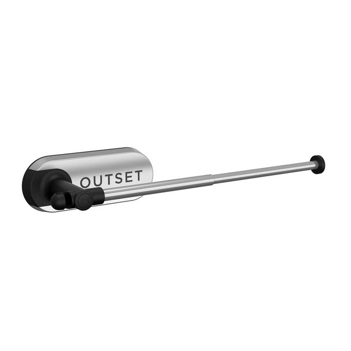 Fox Run Brands - Venta al por mayor Soportes para papel de cocina - Toallero giratorio magnético Outset, 2.5 x 8 x 3.5 pulgadas