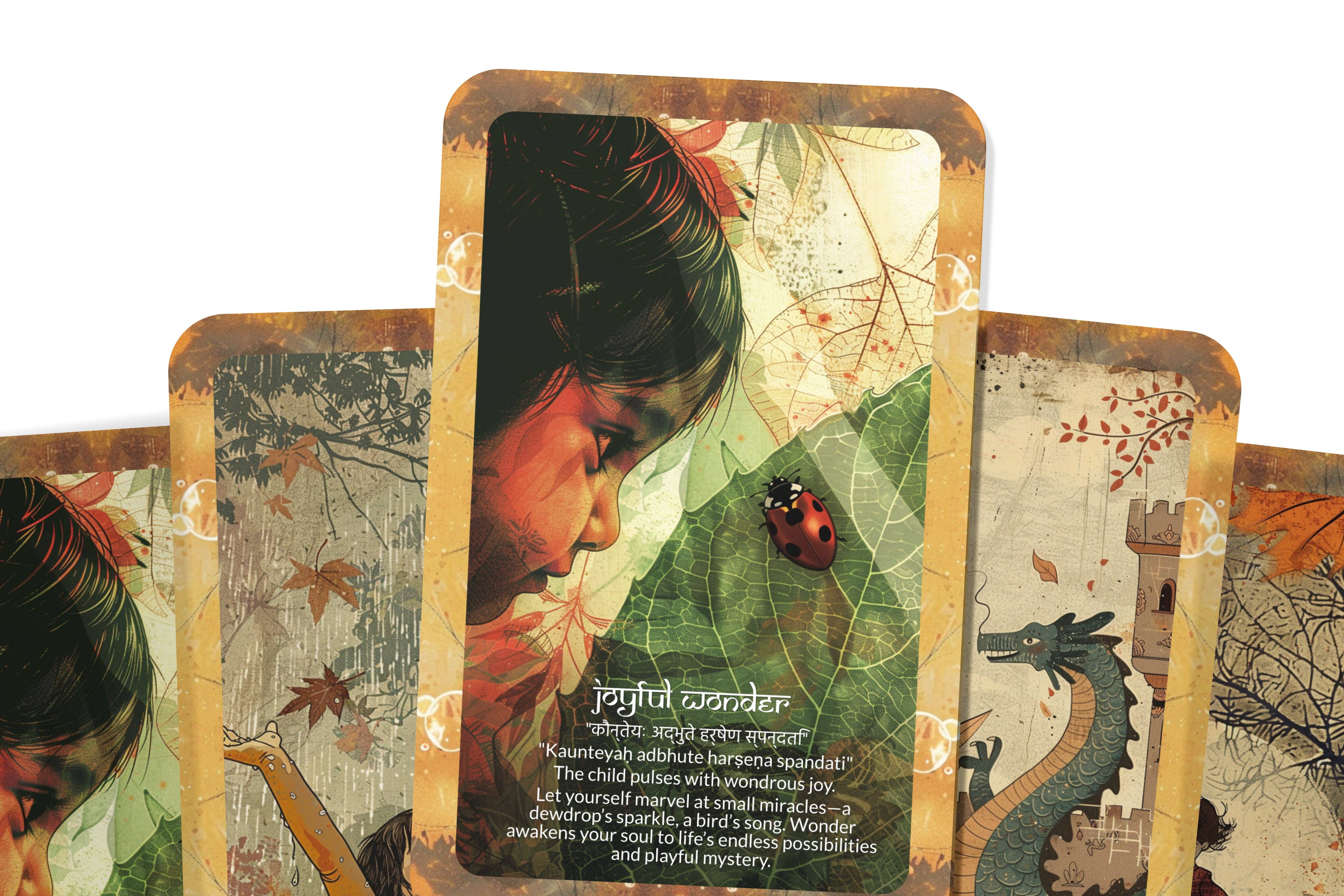 Ibiza Tarot USA - Vente Cartes de tarot - Jeu d'Oracle Divine Féminine Mantra Enfant – 22 Cartes3