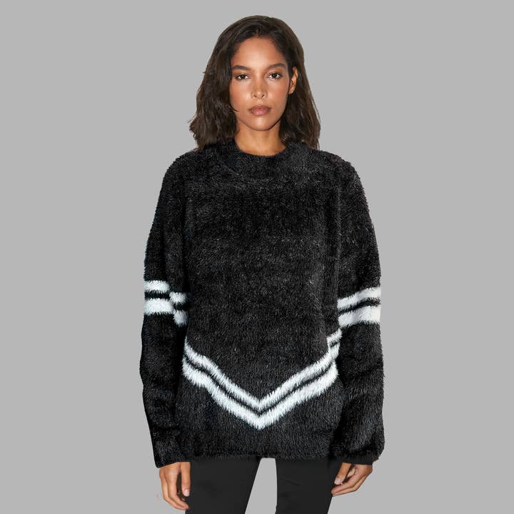 Blvck Paris - Wholesale Tunic Sweater - Women's - Blvck Signature Mohair Sweater