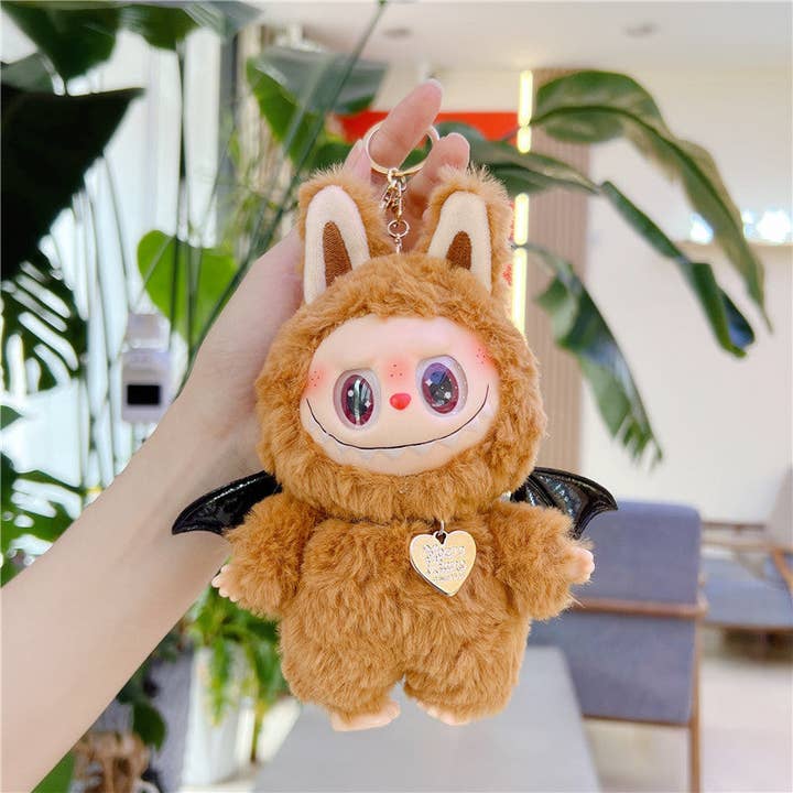 Auraquise - Wholesale Keychain - Kids - Cartoon Soft Vinyl Plush Doll Keychain with Wings4