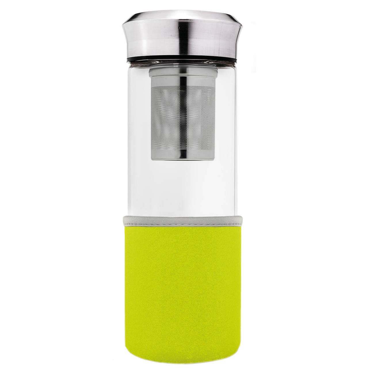 Creano - Wholesale Tea Strainer/Infuser - Tea maker “Teamaker” 400ml with neoprene case; green4