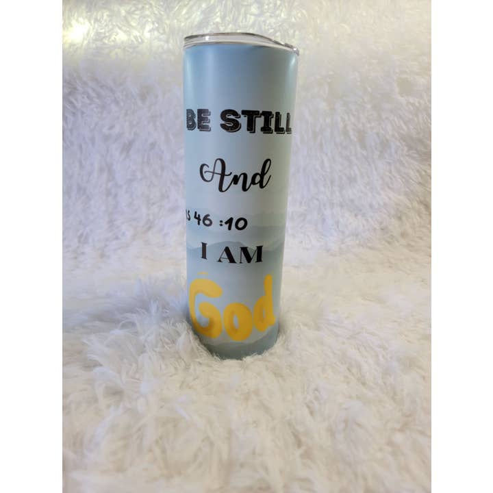 God Is Love Apparel - Wholesale Insulated Mug/Tumbler - BE STILL...