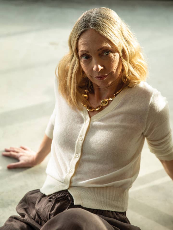 Estelle Cardigan | Cream for wholesale by CHALK