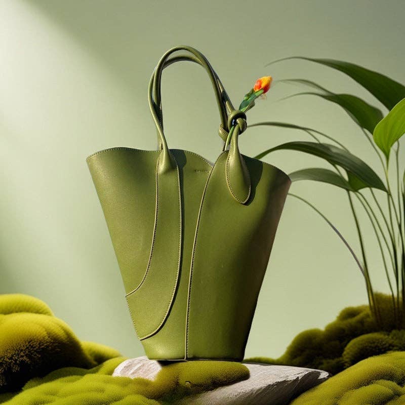 VividLux – wholesale Axelremsväska – Dam – Ny minimalistisk konstnärlig hinkväska4