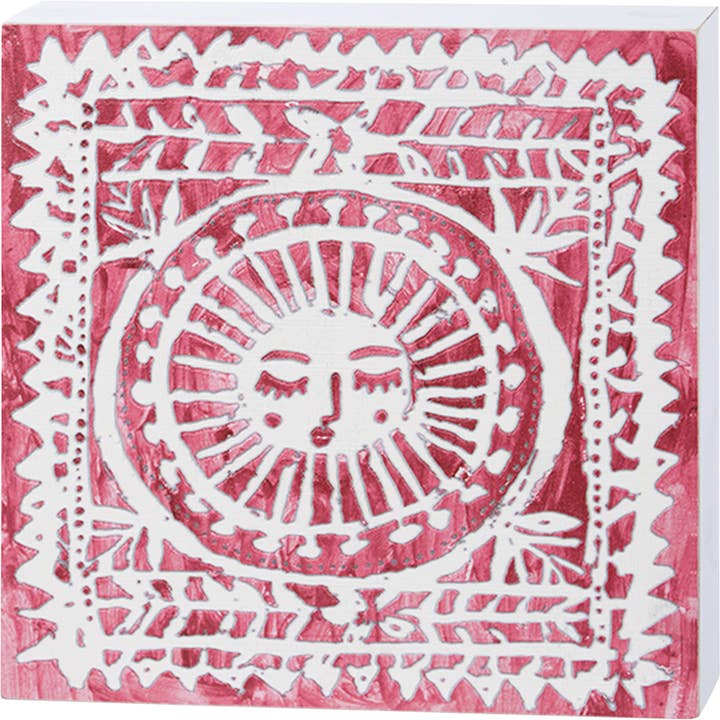 Sun Box Sign for wholesale by Primitives by Kathy