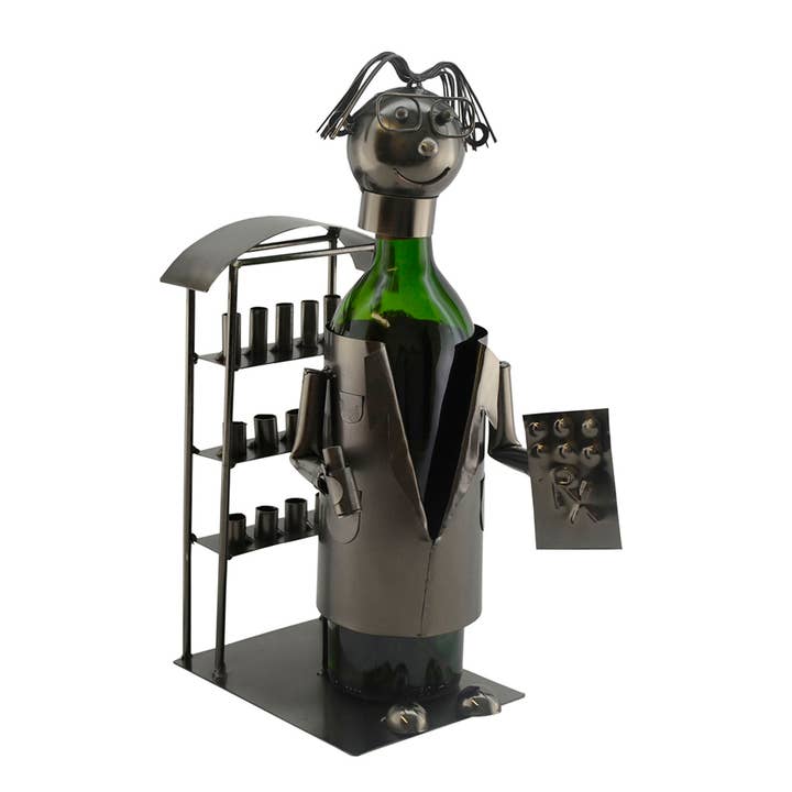 Wine Bottle Holder - Pharmacist for wholesale by Three Star IM/EX Inc.