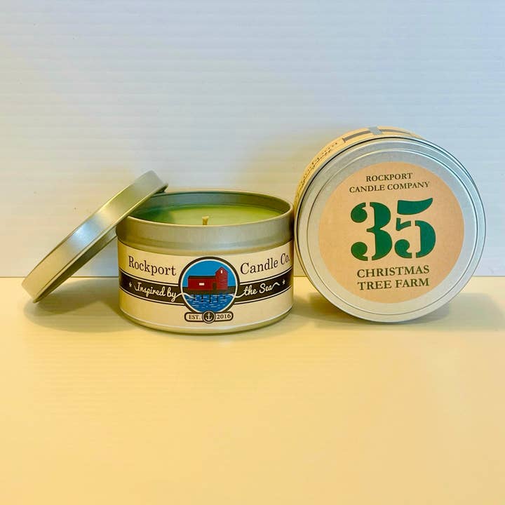 Rockport Candle Company - Wholesale Jar/Filled Candle - 35 Christmas Tree Farm Candle2