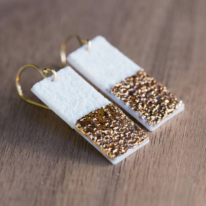 Koral Drop rektangel (55-CDR) for engroshandel hos Almeda Jewelry