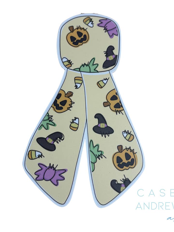 Halloween Säsongsbetonat Band för Boxwood Krans Dörrhängare för wholesale av Casey Andrews Art