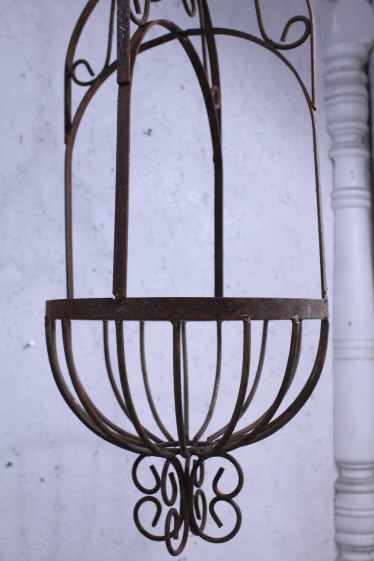 Garden Iron And More - Wholesale Hanging Planter - Sold Steel Hanging Victorian Basket2