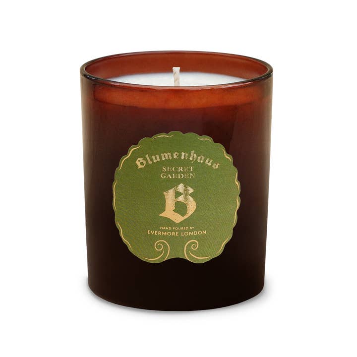 Blumenhaus x Evermore Secret Garden candle for wholesale by Evermore London