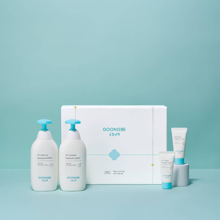 Goongbe Primmune Baby Skincare Gift Set (Includes 4 Product) for wholesale by Kurious Mall