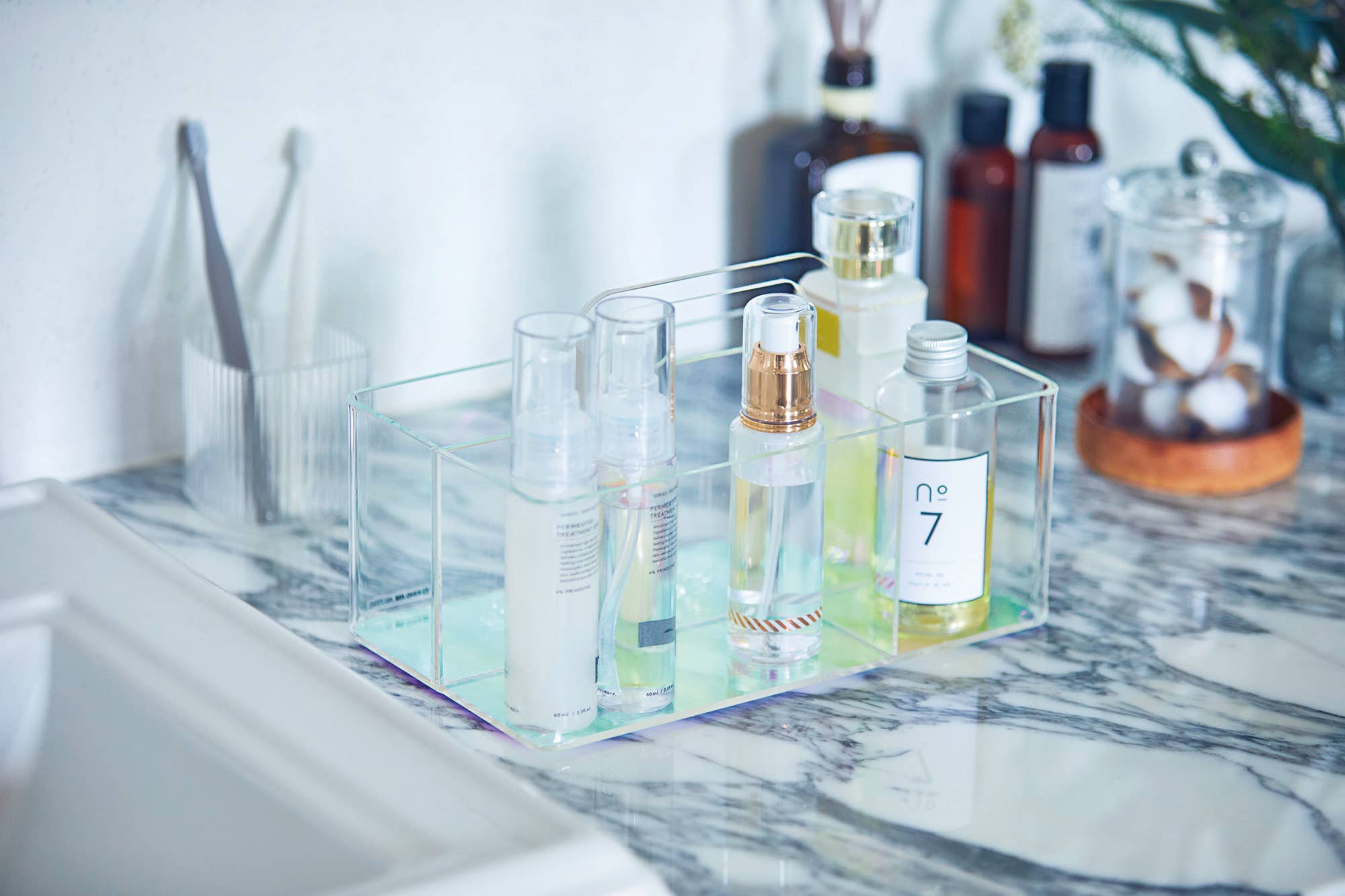 HITOTOKI by KING JIM - Wholesale Desk Organizer - Lumillia Acrylic Desk Organizer17