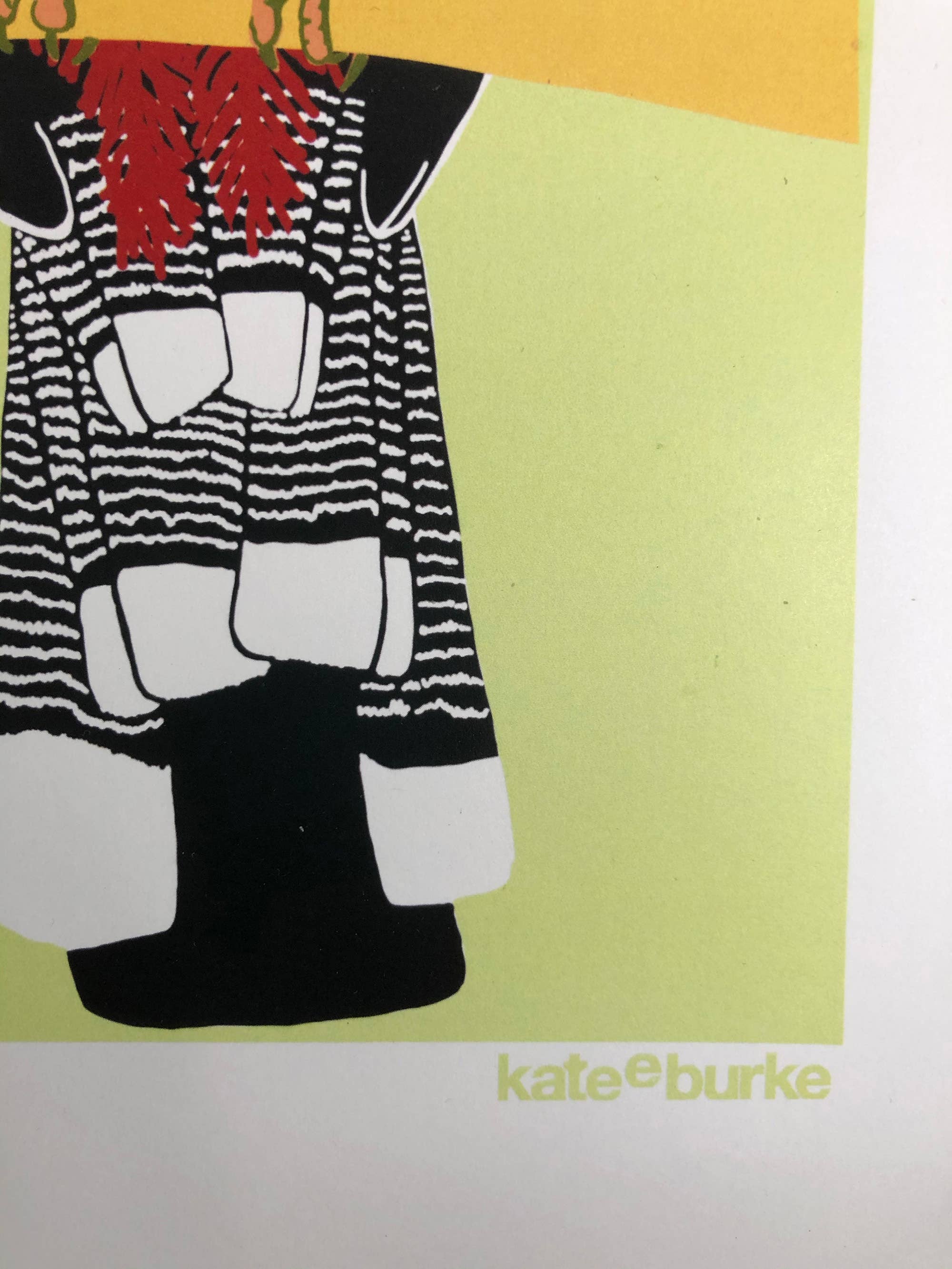 Kate E. Burke - Wholesale Art Print - Bird Series: Masked Trogon 11x14 Digital Print5