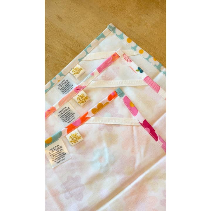 Elle Nicole - Vendita all'ingrosso Strofinacci - Strofinaccio in Cotone - Fiori Retrò *nuovo e migliorato!*4