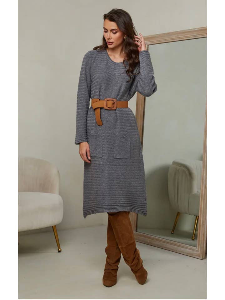 LÉA & LUC - Wholesale Dress - Women's - Sweater dress REF. 113322