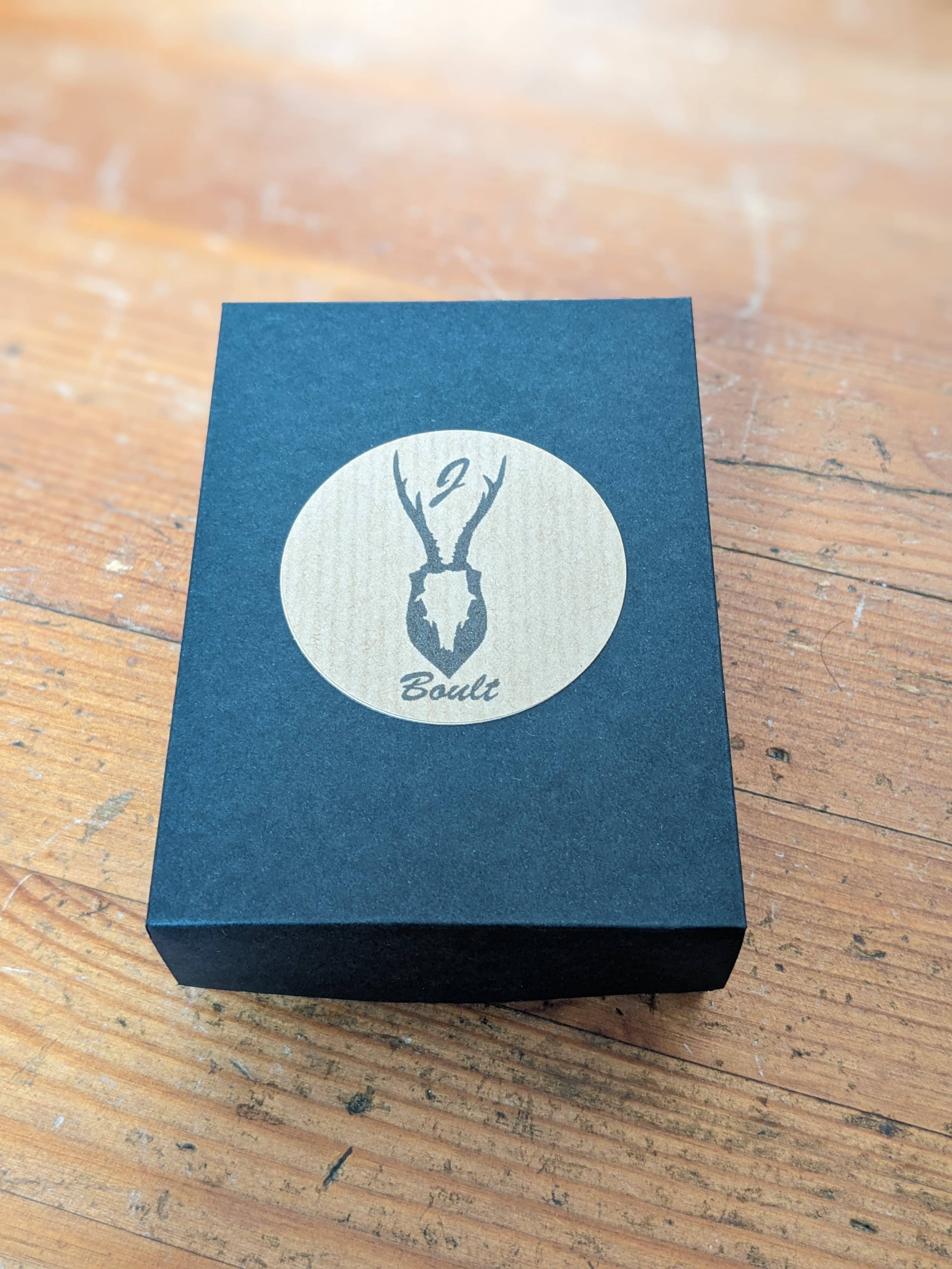 J Boult Designs - Wholesale Wallet - Men's - Upcycled Leather Card Wallet — Shotgun Cartridge, Handmade Country Gift5